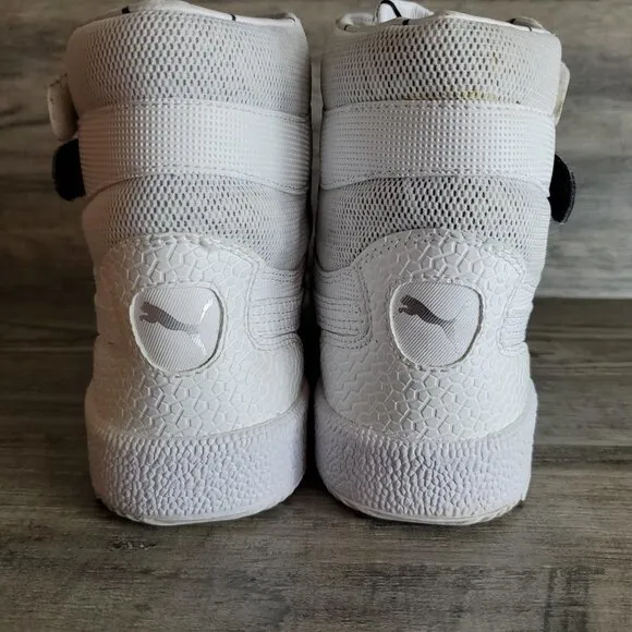 Puma Sky II Hi SF Texture White High Top Sneaker Shoes