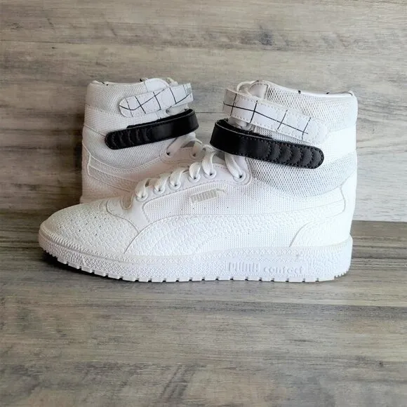Puma Sky II Hi SF Texture White High Top Sneaker Shoes