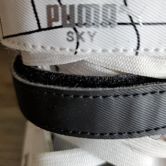 Puma Sky II Hi SF Texture White High Top Sneaker Shoes