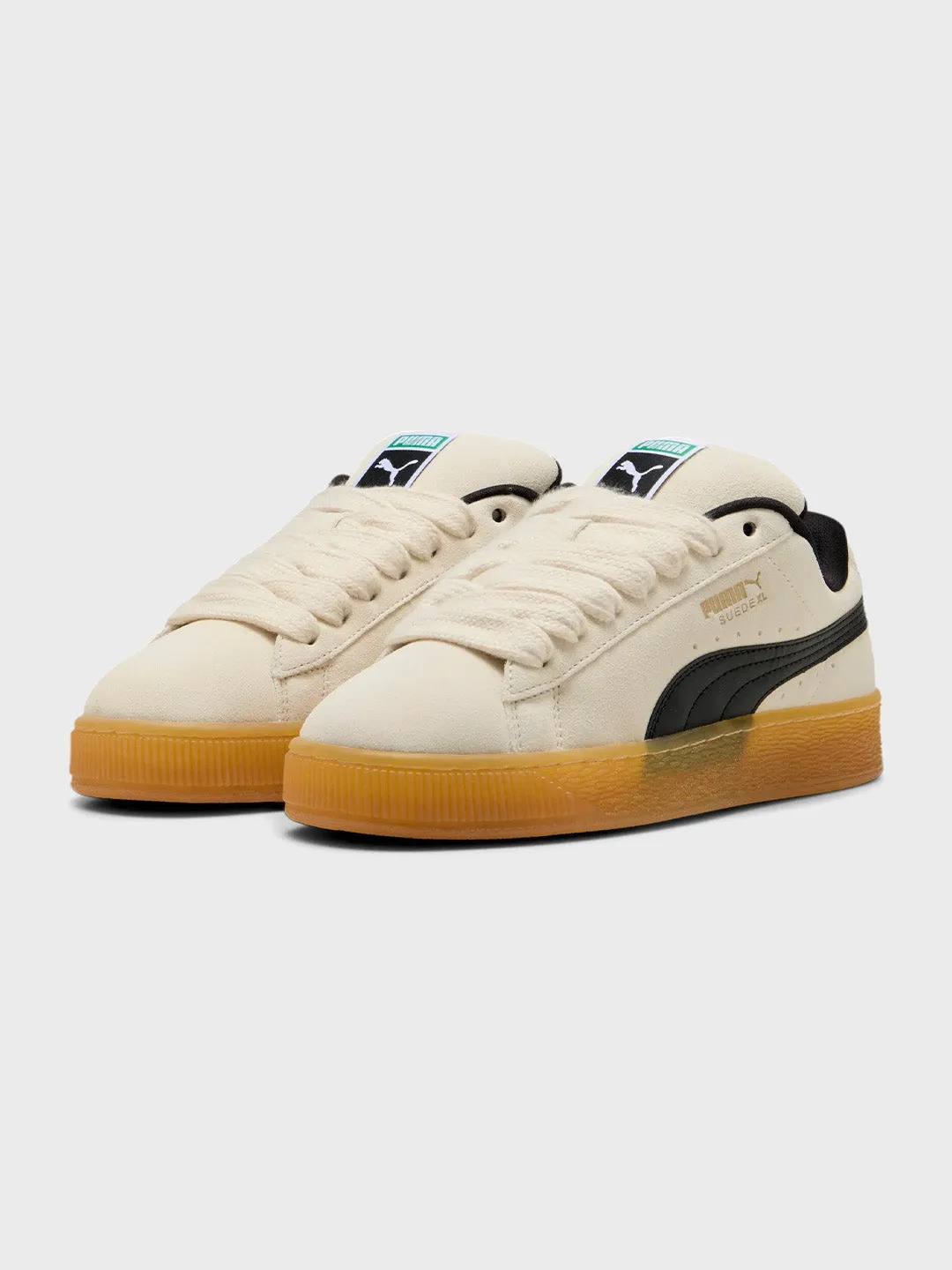 Puma Suede XL Dark Risk Sneakers | Alpine Snow