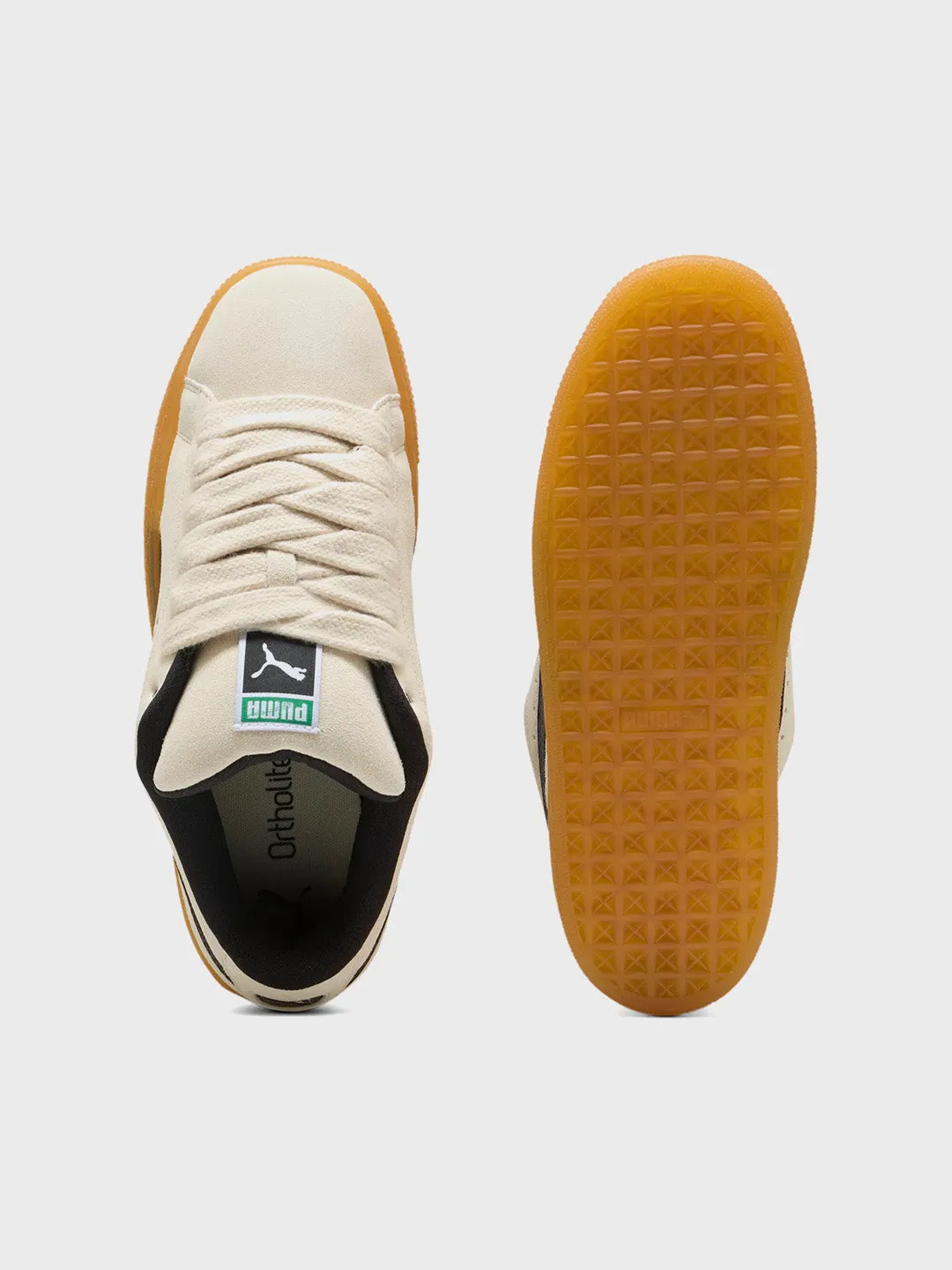 Puma Suede XL Dark Risk Sneakers | Alpine Snow