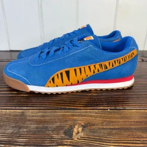 PUMA x Kellogg’s Tony the Tiger Blue Suede Sneakers – Men’s Size 9 (US)