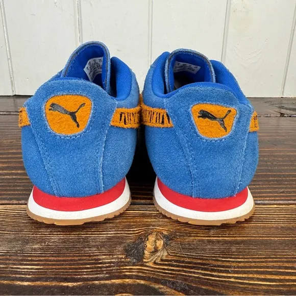 PUMA x Kellogg’s Tony the Tiger Blue Suede Sneakers – Men’s Size 9 (US)