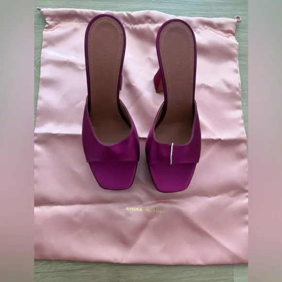Purple Dalida 140 Heeled Sandals NWOB Size 40