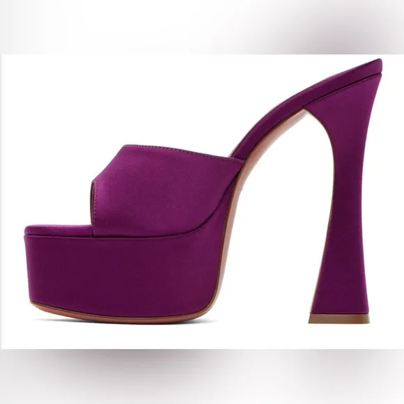 Purple Dalida 140 Heeled Sandals NWOB Size 40
