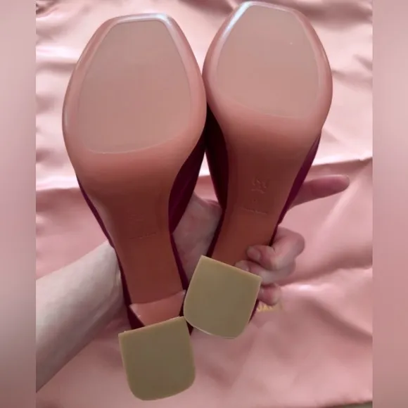 Purple Dalida 140 Heeled Sandals NWOB Size 40