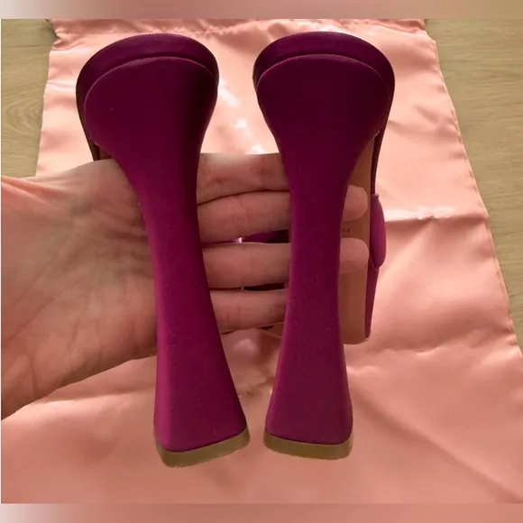 Purple Dalida 140 Heeled Sandals NWOB Size 40