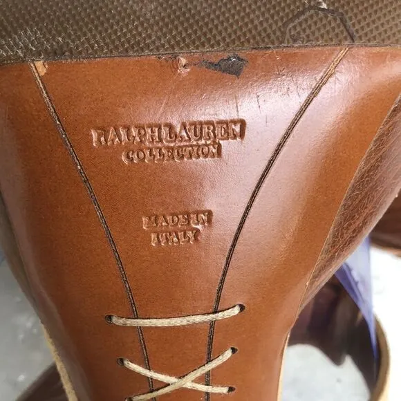 Ralph Lauren Collection Buckle Sandals