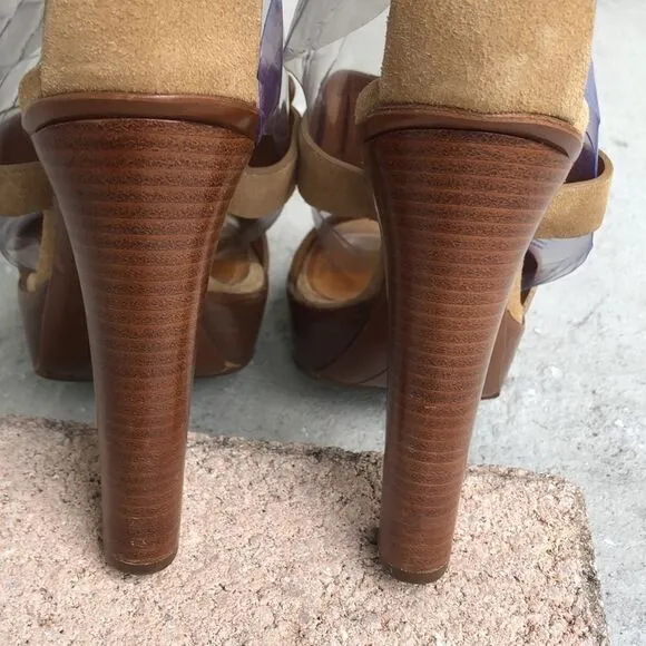 Ralph Lauren Collection Buckle Sandals