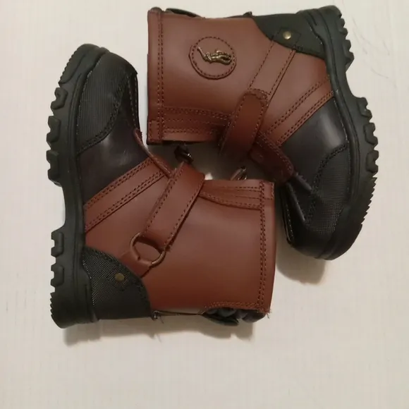 Ralph Lauren Polo boys boots size 10