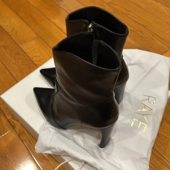 Raye Rudy Bootie in Black, Size: 5.5