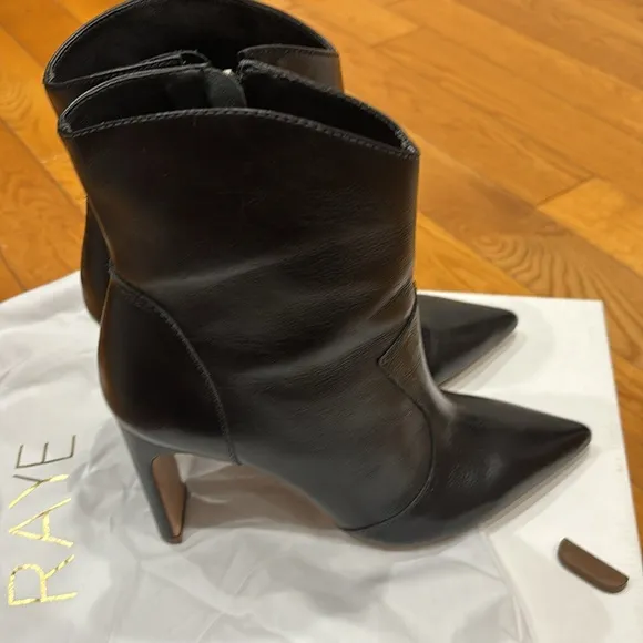 Raye Rudy Bootie in Black, Size: 5.5