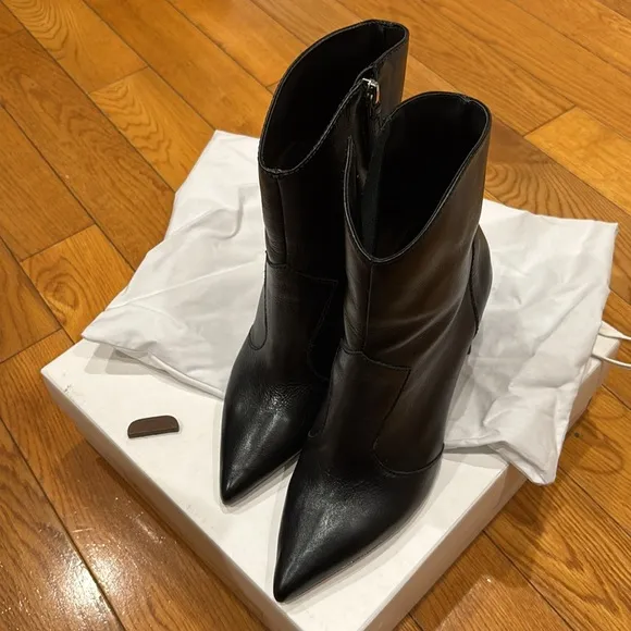 Raye Rudy Bootie in Black, Size: 5.5