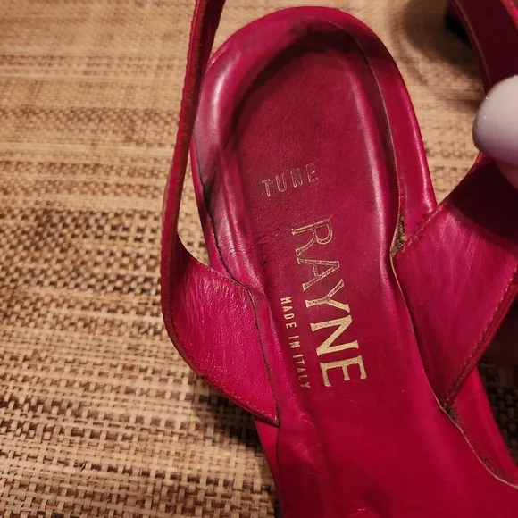 Rayne Tune made in Italy leather shoes size 7
