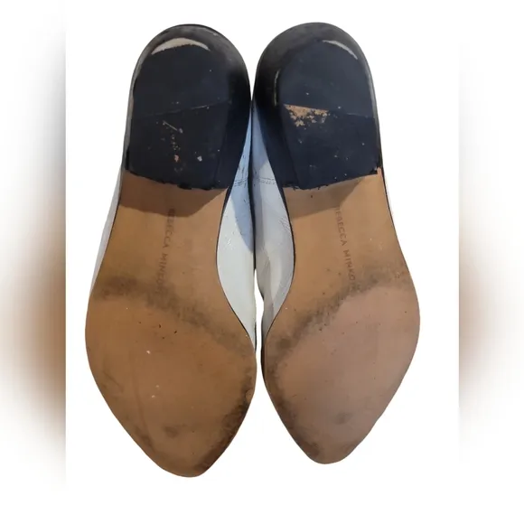 Rebecca Minkoff White Western Boots Women's Size 10
