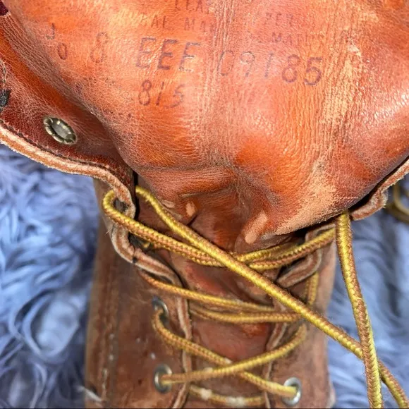 Red Wings Irish Setter Boots Size 8