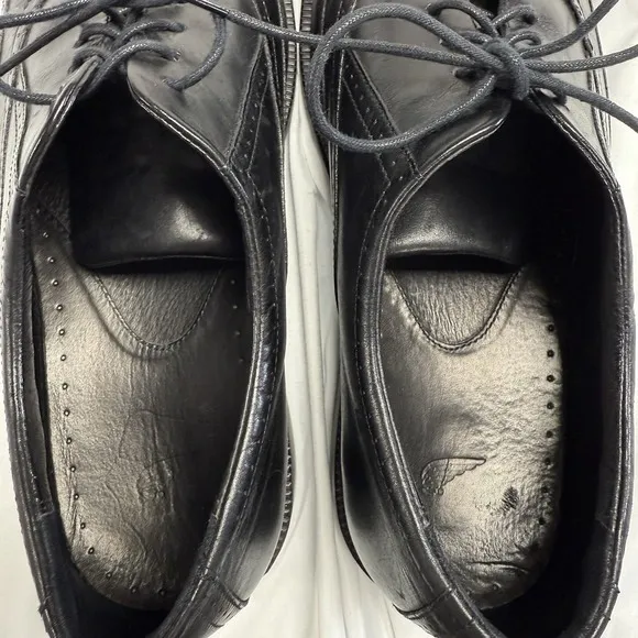 Redwing Mens 12EEEE Wingtip Oxford Black Shoes Leather 4790 Grandpa Dad Business