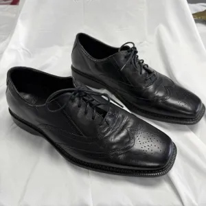 Redwing Mens 12EEEE Wingtip Oxford Black Shoes Leather 4790 Grandpa Dad Business