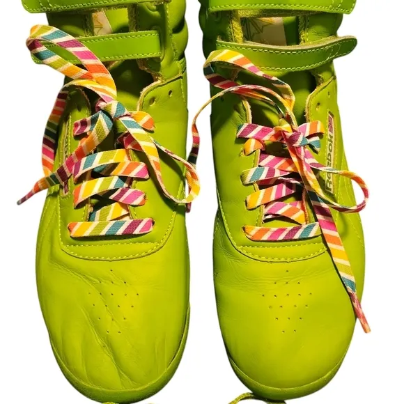 Reebok 25th Anniversary Special Addition High-Top Sneaker.