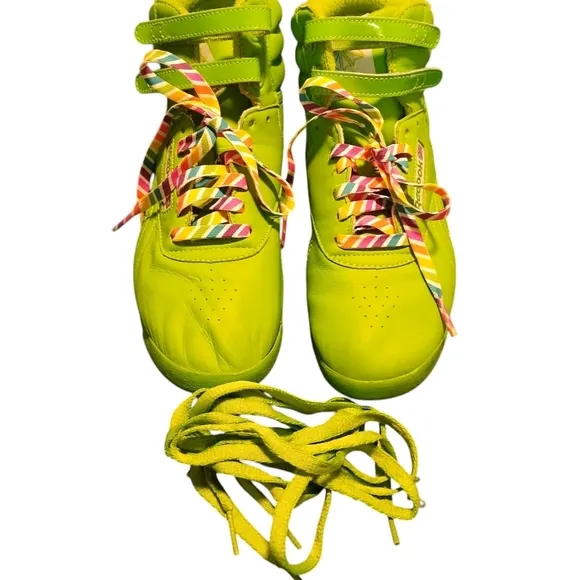 Reebok 25th Anniversary Special Addition High-Top Sneaker.