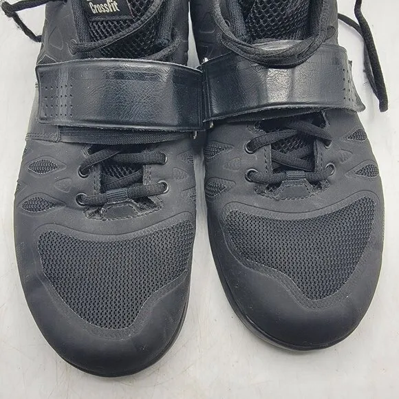 Reebok Crossfit Mens 11 Black Training Shoes Gym Lifestyle Casual V67254