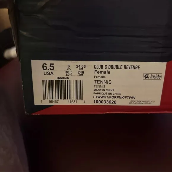 Reebok Kids Shoes in Pink and Brown