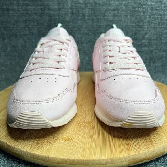 Reebok Sneakers Women 10 Royal Glide Pink Lace Up Trainers Athletic Casual Shoes