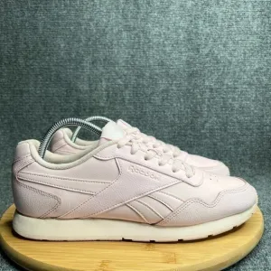 Reebok Sneakers Women 10 Royal Glide Pink Lace Up Trainers Athletic Casual Shoes