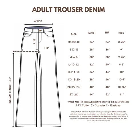 Retro Pink Signature Trouser Denim
