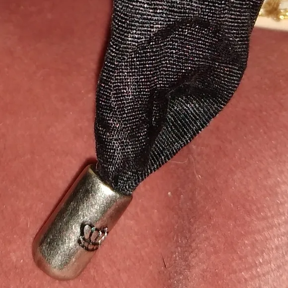 Ribbon Ankle Wrap Tie Juicy Couture Black Wedge Heel Espadrilles Sandals