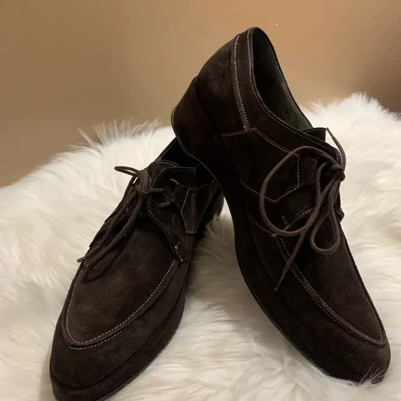 Robert Clergerie Barneys New York Brown Oxford 6.5