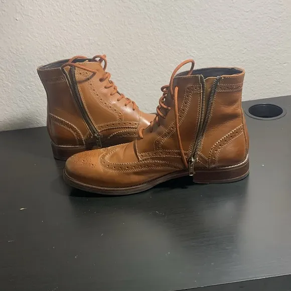 Rock port Wyatt Wingtip Boots