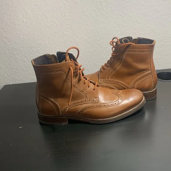 Rock port Wyatt Wingtip Boots