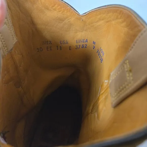Rogers Boots Rudel Tan Boots Size 11