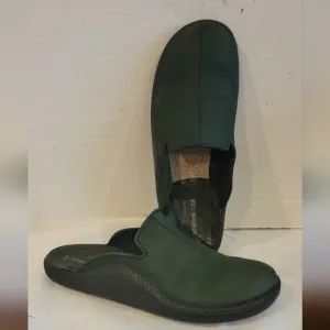 ROMIKA DARK GREEN SLIDES‎ MULES CLOGS (US 10 or Euro 41)