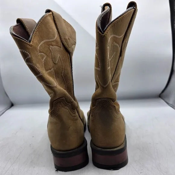 Roper Crazy Horse Little Kids Size 13 Brown Western Boots Riding Walking Casual