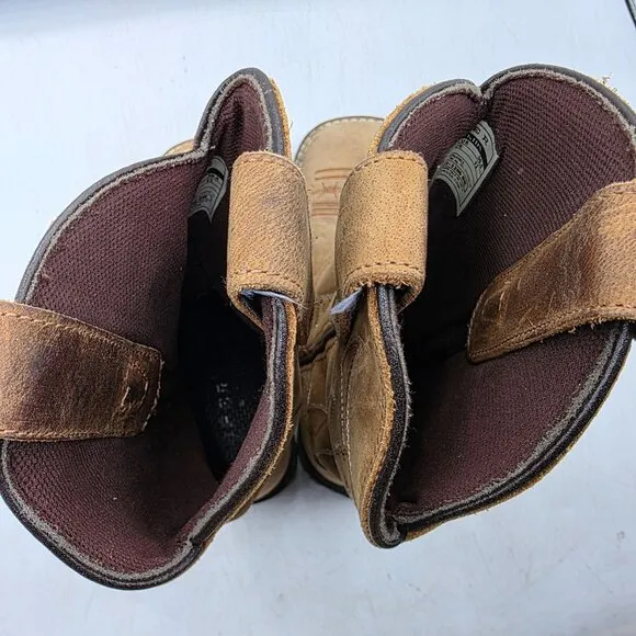 Roper Crazy Horse Little Kids Size 13 Brown Western Boots Riding Walking Casual