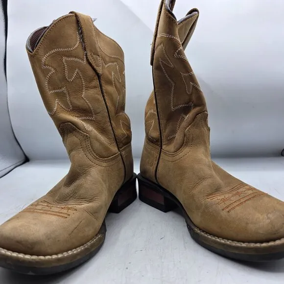 Roper Crazy Horse Little Kids Size 13 Brown Western Boots Riding Walking Casual