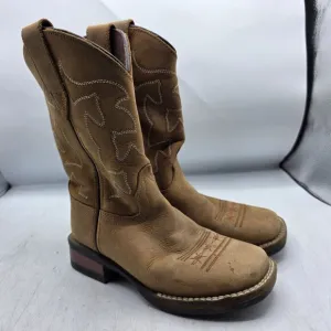 Roper Crazy Horse Little Kids Size 13 Brown Western Boots Riding Walking Casual