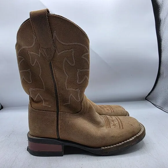 Roper Crazy Horse Little Kids Size 13 Brown Western Boots Riding Walking Casual