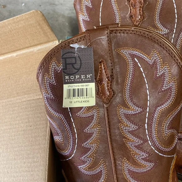 Roper Kids Boots Sz 12.  New in Box