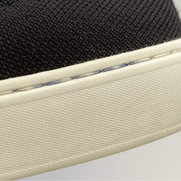 ROTHYS BLACK KNIT THE CHELSEA HIGH TOP ANKLE BOOT SHOES
