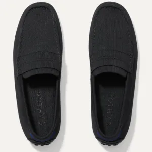 Rothy's The Driving Loafer Black Men's Size 10.5