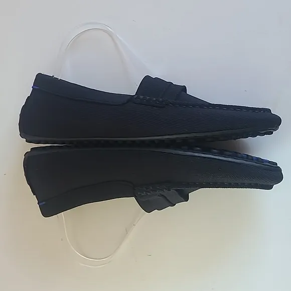 Rothy's The Driving Loafer Black Men's Size 10.5