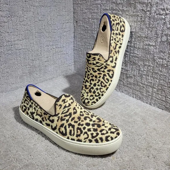 Rothy’s The Sneaker Women's Size 9 US Camo Cat Comfort Slip On Casual Shoes