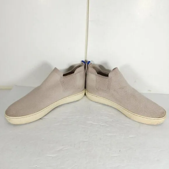 Rothy's Women's The Chelsea Boot Lilac Gray Knit High Top Shoes Size US 5,5