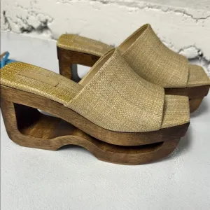 Ruza Cut-Out Platform Sandals - CULT GAIA - Size 38 1/2