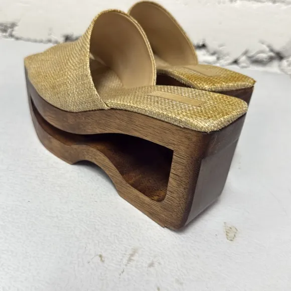 Ruza Cut-Out Platform Sandals - CULT GAIA - Size 38 1/2