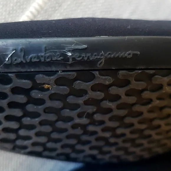 SALVATORE Ferragamo Nylon Pump Shoes Size 8.5