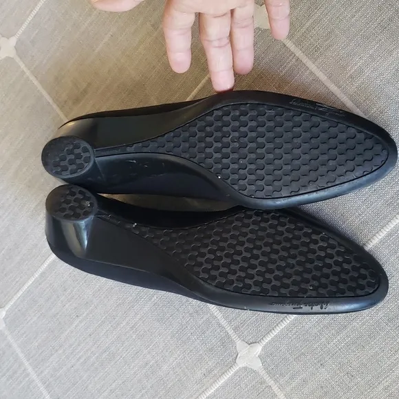 SALVATORE Ferragamo Nylon Pump Shoes Size 8.5